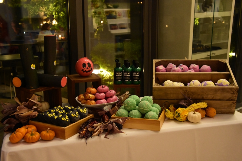 Launching Christmas products by Lush 